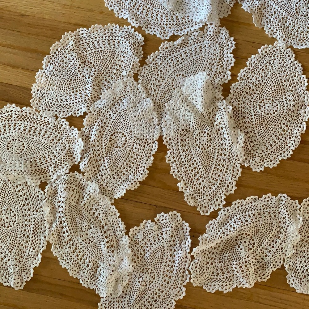 Handmade doilies